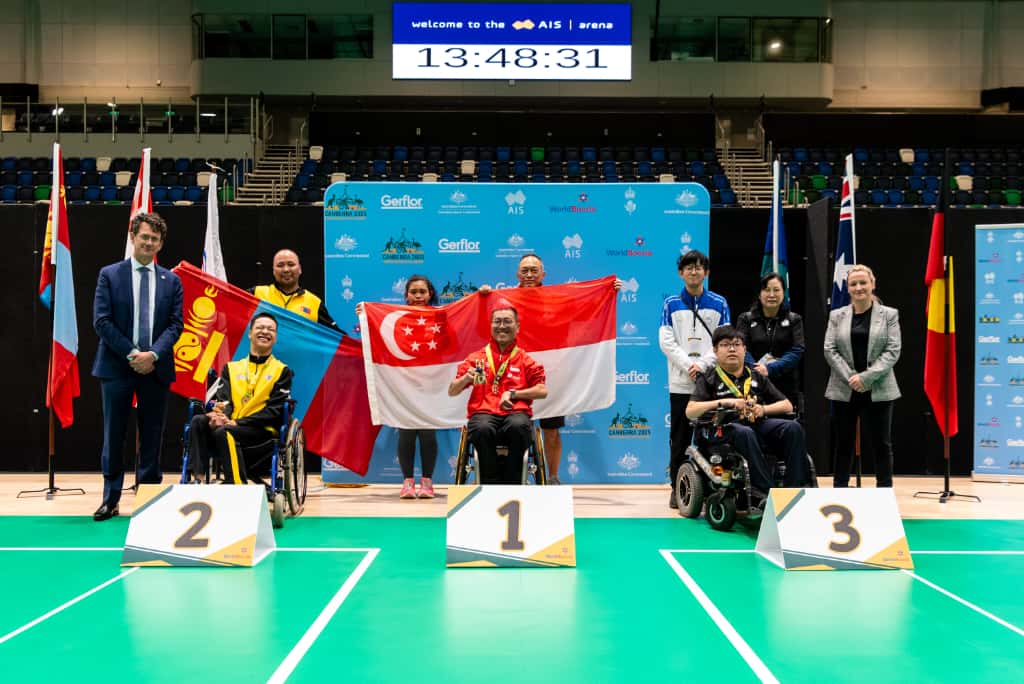 キャンベラ2025 ボッチャワールドチャレンジャーで金メダルを獲得！【Tan Wei Qiang Jovin】